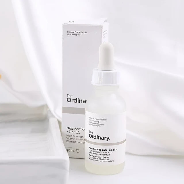 Sérum Niacinamida 10% + Zinc 1% The Ordinary día/noche para todo tipo de piel de 30mL +15 años