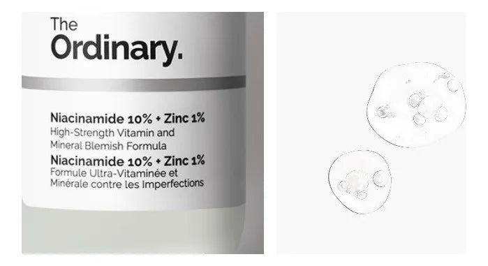 Sérum Niacinamida 10% + Zinc 1% The Ordinary día/noche para todo tipo de piel de 30mL +15 años